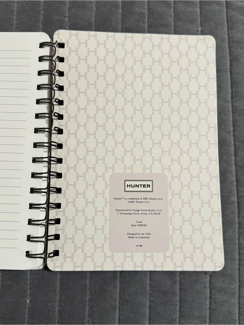 Hunter Notebook